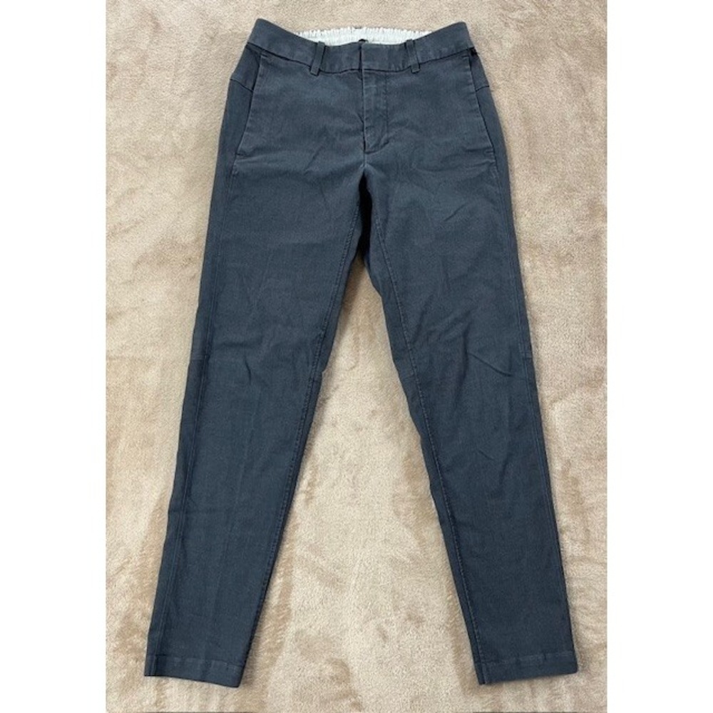 Lululemon Shadow Lite Oxford Pants Mens M5961S Comfort 30(28) Gray EUC